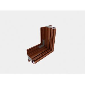 EN755 6063 T5 Wood Finish Aluminium Profiles Extrusion