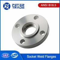 China A105 ASME B16.5 Standard Carbon Steel Socket Weld Flanges SW Raised Face NPS 1/2'' To NPS 24'' Class 600LB on sale