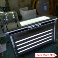 China Customized mdf wood jewelry display counters,jewelry equipment for sale on sale