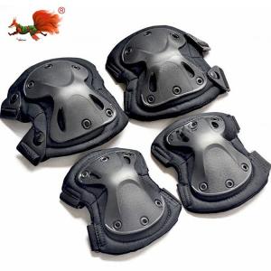Customized Logo Black Knee Elbow Pads for and Durable Protection