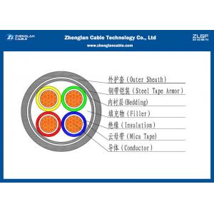 Low Voltage 4 Core Outdoor Armoured Electrical Cable SWA Armoured Cable