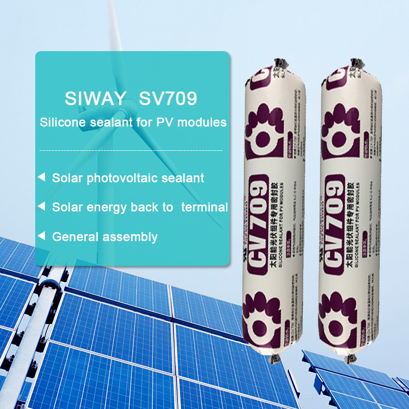 China Silicone appliqué de picovolte Moudels protégeant l'excellente propriété contre les intempéries d'agglutination de mastic Sv-709 supplier