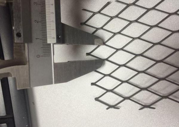 Small Hole Galvanized Expanded Wire Mesh Screen , Expanded Mesh Sheet