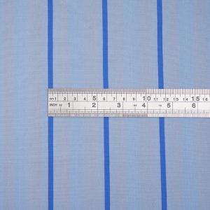 Mercerized Cotton Striped Knit Fabric Soft 95 Cotton 5 Spandex 175cm Width