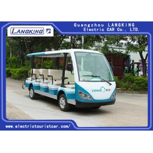 14 Seats 4 Wheels Electric Tourist Car For Resorts ,Villas , City Walking Street