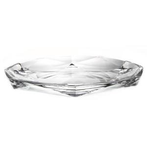 Fashionable Glass Plates And Bowls , Round Glass Serving Platter For Hotel