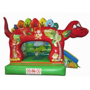Cute classic inflatable dinosaur combo / small dino inflatable combo inflatable dinosaur jumping combo small size bouncy