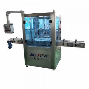 China High Speed Rotary Type Bottle Capping Machine With Twin Heads supplier