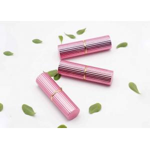 China Lipstick Tube Packaging Lipstick Tube Suppliers Pink Empty Aluminum Lipstick Tube supplier