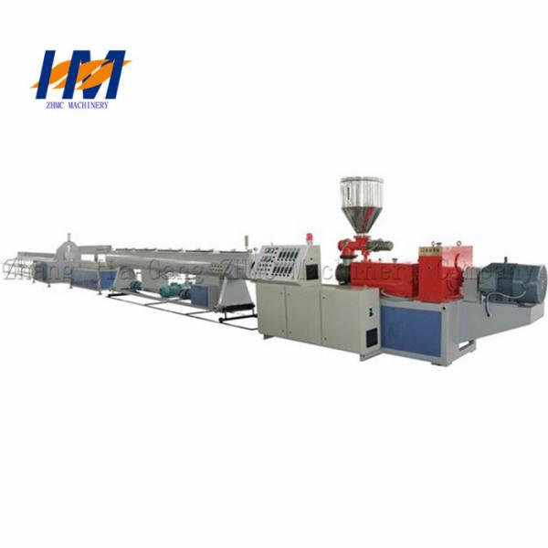 PE PP Plastic Pipe Extrusion Line , Corrugated Plastic Pipe Extrusion Machine