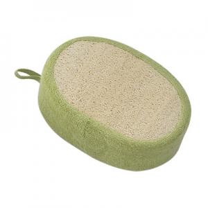Oval Body Sponge Scrubber Exfoliating Natural Loofah Bath Sponge
