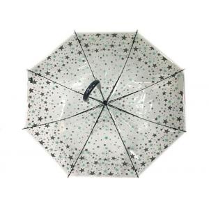 23" Auto Open POE Transparent Rain Umbrella Customized Creative Umbrella Design