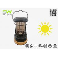 China 5W Dimmable 200 Lumens Solar Rechargeable LED Lantern Vintage Retro on sale