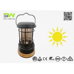 China 5W Dimmable 200 Lumens Solar Rechargeable LED Lantern Vintage Retro supplier