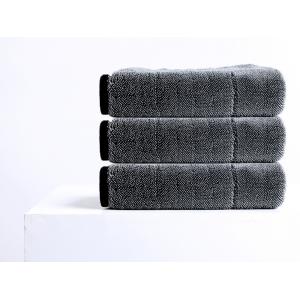 Double Faced Plush Super Absorbent Microfiber Car Drying Towel 12x28cm