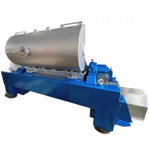 China High Efficiency Drilling Mud Decanter Centrifuge / Drilling Fluid Recycling Decanting Centrifuge With PLC Control supplier