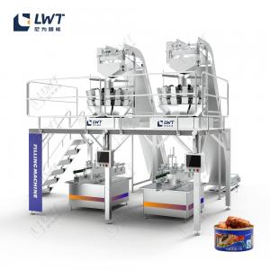 China Canned Fish Production Line Custom Processing Filling Packaging Machines supplier