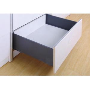 China Full Extension Kitchen Tandem Box Drawer Slide Cold Rolled Steel 270-550mm supplier