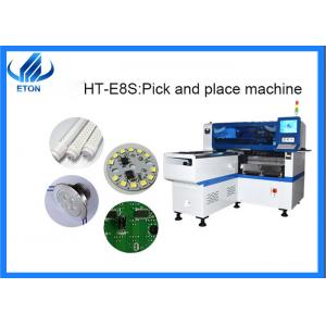 China 220V SMT Mounting Machine with MARK Visual Correction for LED Production supplier