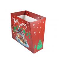 China Customized Size Personalised Printed Gift Bags Coated Paper Material For Christmas on sale