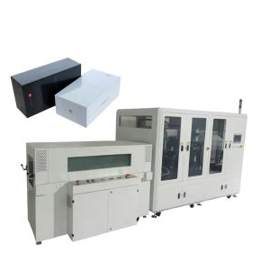 China Fully automatic laminating and cutting machine for flat packaging with high efficiency wholesale