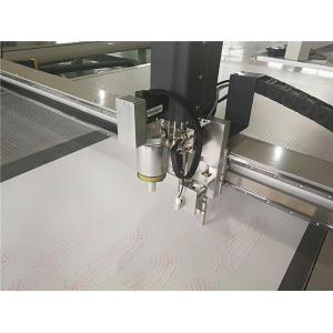 China Oscillating Knife Imitation Leather Cutting Machine , Mat Cutting Machine wholesale