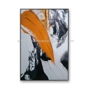 China Sumário pintado à mão Art Canvas Paintings Modern Canvas da cor para a decoração da parede supplier