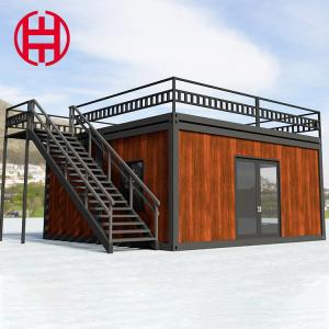 China Detachable Villa Small House Mobile Prefab Tiny Home with Bedroom Terrace and Support supplier