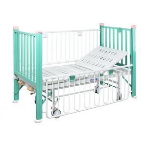 China Two Function Manual Medical paediatric Bed With Enameled Steel Side Rails supplier