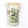 Plastic Mason Jar Clear Special Stand Up Ziplock Bags / Ziplock Stand Up Pouches