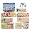China Wooden Counting Board Math Manipulatives Number Counting Toys for Kindergarten Learning Montessori Educational Toys wholesale