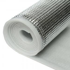 China Multipurpose Thermal Bubble Wrap Roll Fire Retardant Aluminum Foil Material supplier