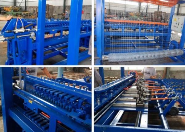 Computer Control Chain Link Mesh Machine , 2500 Mm Width Wire Mesh Weaving