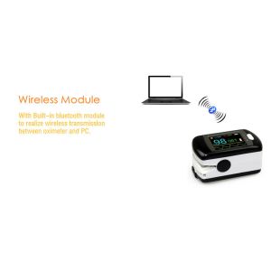 China Finger Oximete Wireless OLED USB Pulse Oximeter Blood Oxygen SPO2 / PR CMS50EW Bluetooth Oximete wholesale