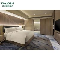China OEM Beech Solid Wood Modern King Bedroom Sets on sale