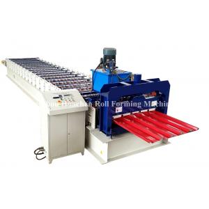 China PPGi GI Metal Roofing Sheet Roll Forming Machine Double Layer 45# Steel Roller supplier