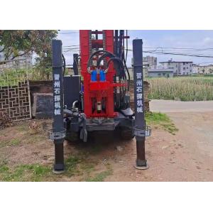 Rubber Crawler Mounted Drill Rig St 180 Portable Pneumatic Farm Equipment