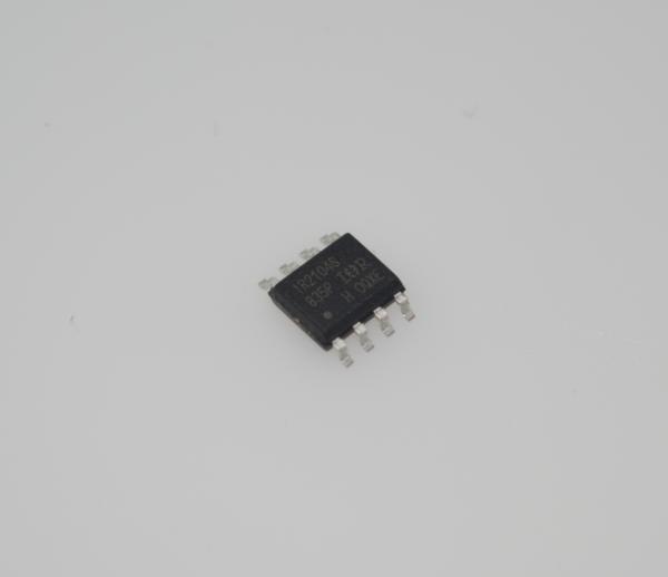 IR2104STRPBF Conducidor de medio puente de alto voltaje con 600V de potencia nominal de 200mA de salida con conmutación rápida de baja corriente quiescente paquete robusto SOIC-8 y protección UVLO