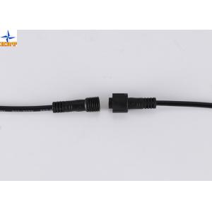 China Black M12  / M8 Cable Assembly IP67 Waterproof / Connector Cable Assemblies supplier