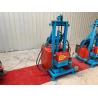 Portable Water Well Rig 180m Diesel Hydraulic Mini Portable Deep Water Well