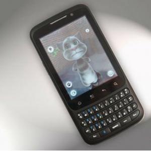 China  F606 dual sim quad band unlocked phone with android2.3 wifi GPS Qwerty keyboard   supplier