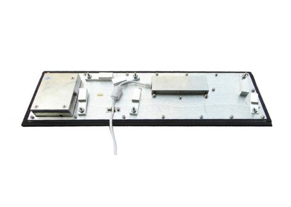 IP65 cepilló el teclado industrial del metal de los SS con llaves del Trackball