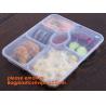 Restaurant Take Away Bento Boxes, Division Food Prep Disposable, Portion