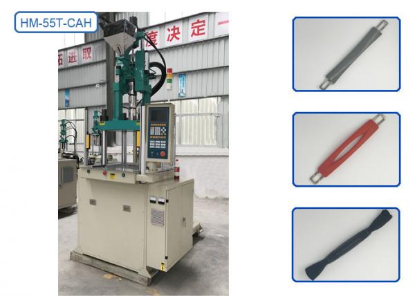 4 Cavities Mold Vertical Injection Molding Machine For Luggage Handle Replacemen