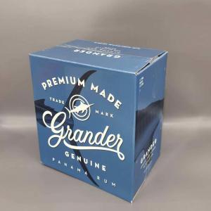 Colorful FDA  Brandy Liquor Packaging Box 6 Packs Laser Logo
