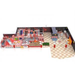China 5m Kids Indoor Playground Equipment Children Soft Play Maze With Arcade Machine supplier