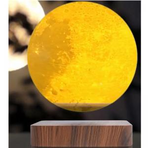 square base magnetic levitation floating bottom moon lamp 3d Printing 6inch for christmas gift