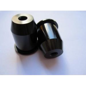 Black CNC Aluminum Anodized Trike Bike Parts with Polishing Surface
