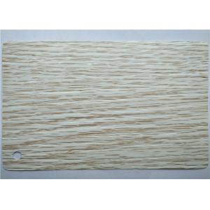 Pressing PVC Membrane Foil For Doors Cabinet White Wood 0.35MM