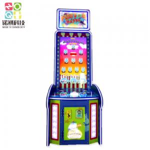 China Happy Fish Blow coin operated ticket games, multiple players fish game machine with ticket for prize supplier